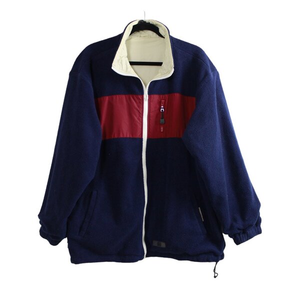 Rest & Relaxation (R&R) Blue Red Reversible Jacket - Picture 15 of 16
